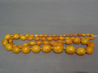 A good string of amber beads