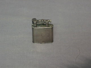 A silver Dunhill lighter, London 1950