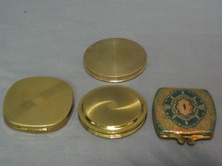3 gilt compacts and 1 other