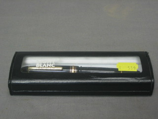 A Mont Blanc fountain pen