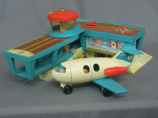 A Fisher Price airport set