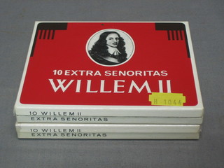 2 boxes of William II cigars