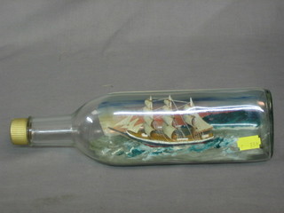 A ship in a bottle 12"