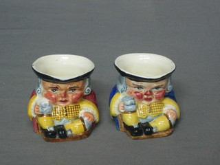 2 Clarice Cliff pottery Toby jugs 2"