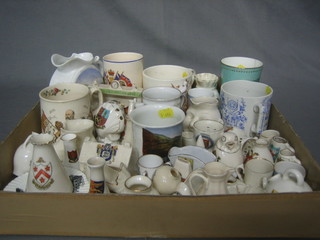 A good collection of various Crested china