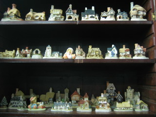 A collection of various David Winter cottages