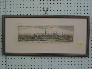 An 18th/19th Century German City View of Svastum Soeft 4" x 12"
