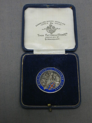 A silver and enamelled Imperial Chemical Industries Limited medal