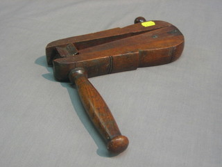 An old wooden rattle