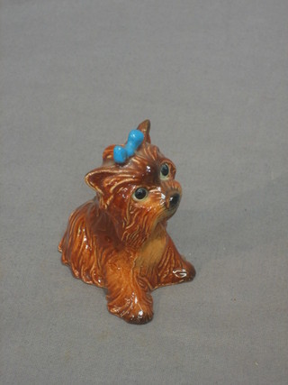 A Goebel figure of a seated Yorkshire Terrier