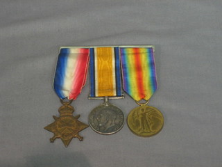 A group of 3 medals to T4-055978 Driver R M Tady Army Service Corps comprising 1914-15 Star, British War medal and Victory medal