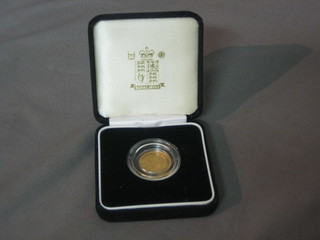 An Elizabeth II 2004 half sovereign