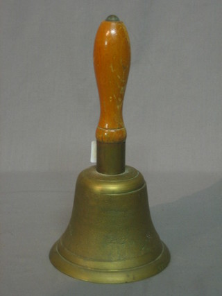 An ARP brass hand bell