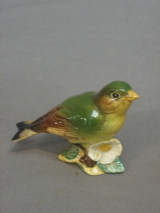 A Royal Doulton figure of a Greenfinch