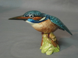 A Beswick figure of a seated Kingfisher, the base marked 2371 5"