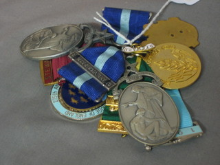 2 Royal Masonic Life Governor's jewels and 4 various charity jewels