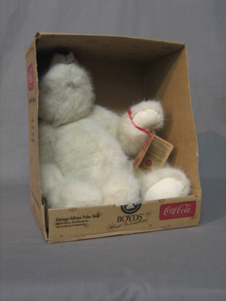 A Coca Cola vintage edition Polar Bear, boxed