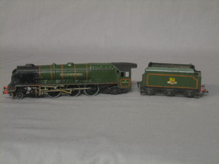 A Hornby OO gauge locomotive Duchess of Montrose, complete with tender