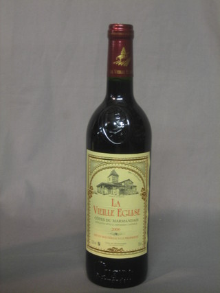 6 bottles of red wine - 2006 La Vieille Eglise Cotes du Marmandais