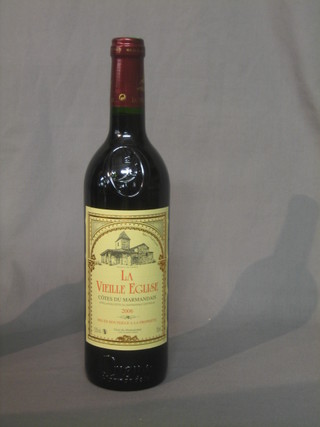 6 bottles of red wine - 2006 La Vieille Eglise Cotes du Marmandais