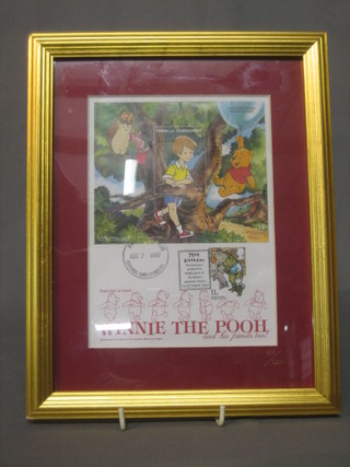 A limited edition Winnie The Pooh 75th Birthday anniversary cover