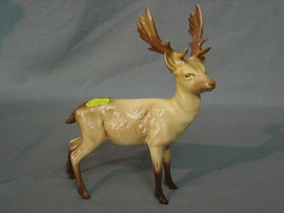 A Beswick figure of a Stag 8"