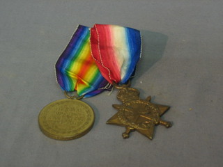 A 1914-15 Star and a Victory medal to 2nd Lieutenant later Lieutenant A G Bowman Armoured Service Corps