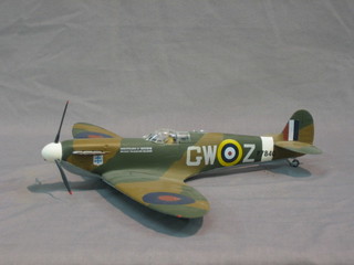 A model of a WWII Spitfire, Mountains of Mourne, Belfast Telegraph Readers GWZ P7840