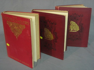 2 volumes of Punch June - December 1913 and 1 vol. "The National Gallery, 100 Plates in Colour"