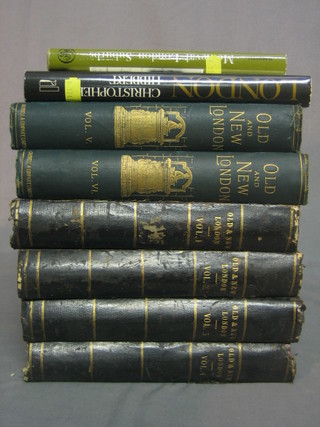 Volumes 1 - 6 "Old and New London" together with 2 other books on London