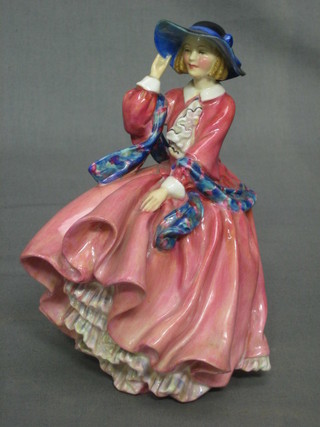 A Royal Doulton figure - Top O The Hill RD 822821 (crack to base)