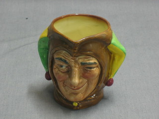 An intermediate Royal Doulton character jug -  The Jester 3" high