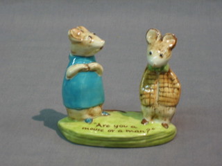 A Beswick Kitty McBride figure - Strained Relations Are You a Mouse or a Man 2332