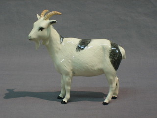A Beswick figure of a standing goat 3"