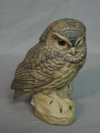 A Poole Pottery figure of an owl 7"
