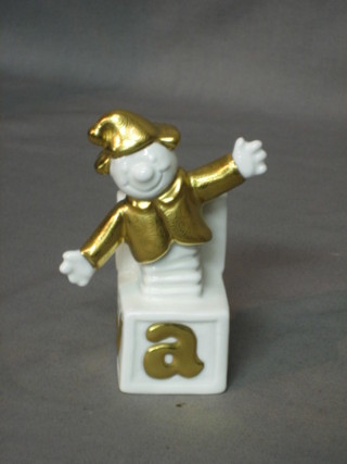 A Minton figure of a Jack In The Box 4 1/2", boxed