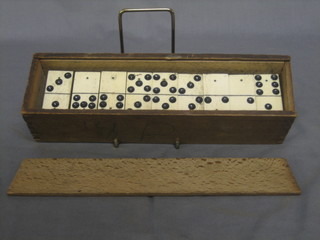 A set of dominoes