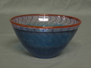 An Art Glass bowl by Kosta Boda 6.5"