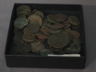 Approx 70 ancient hammered copper coins