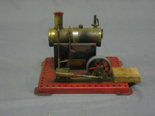 A Mamod stationery steam engine