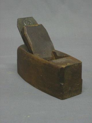 A wooden smoothing plane