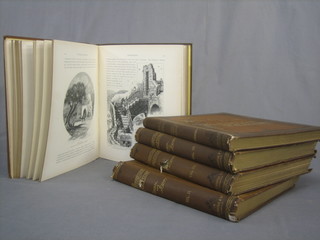 Volumes 1 - 4 "Picturesque Palestine" together with 1 vol. "Social Life of Egypt"