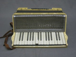 A Nazzini accordion with 24 buttons