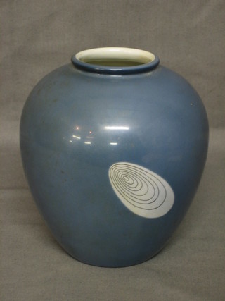 A 1950's Noritake globular shaped vase