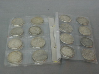32 various Eastern/Chinese silver coins