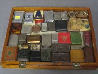 A collection of various vesta cases