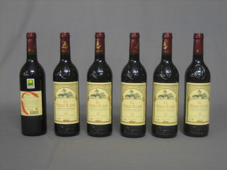 6 bottles of 2006 La Vielle Eglise Cotes du Marmandas red wine