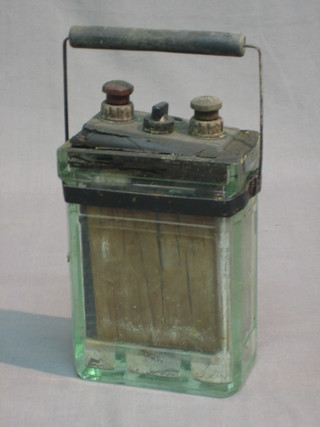 An old Accumulator battery