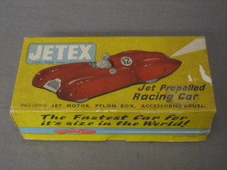 A Jetex racing car, boxed