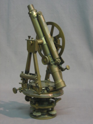 A brass Theodolite by Troughton & Simms of London
